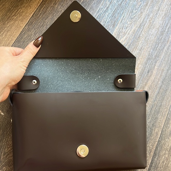 STEF ORIGAMI BAG | DARK BROWN - Picture 9 of 11